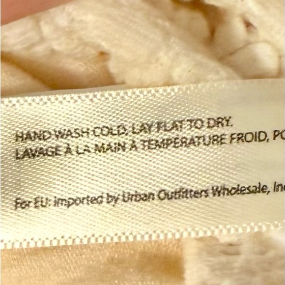 NWT Free People Ona Ruched Convertible Cream‎ Miniskirt - Picture 12 of 14